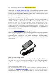 How can You Improve Durability of Your Samsung N150 Charger?.pdf