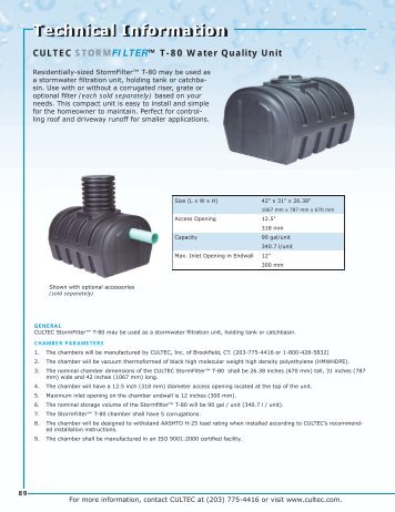 CULG002 CULDG04-10 Design Guide.indd - CULTEC, Inc.