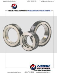 Nook Precision Locknut