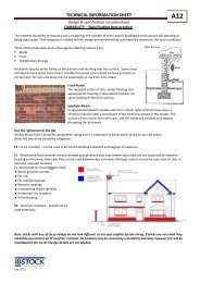 TECHNICAL INFORMATION SHEET - Ibstock