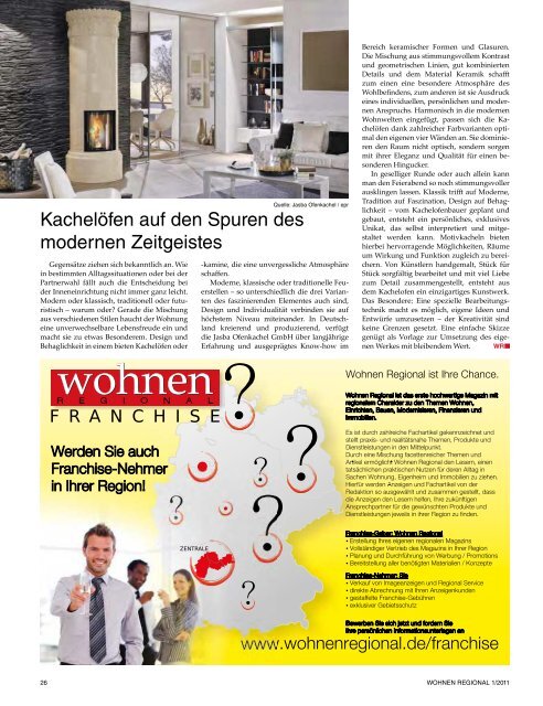Deutschland 3,00 EUR - Wohnen  Regional Online Magazin