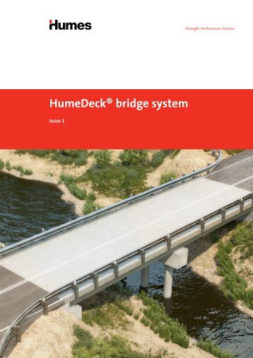 HumeDeck® modular bridge system brochure - Humes