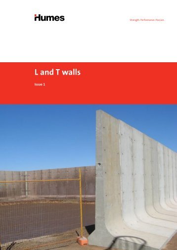 L and T walls brochure - Humes