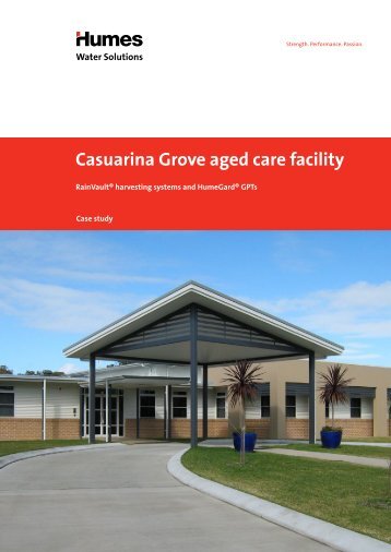 Casuarina Grove aged care facility, Central Coast NSW - Humes