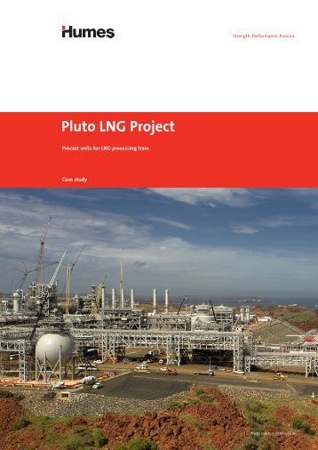 Pluto LNG processing train, WA - Humes