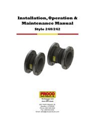 Style 240/242 - Proco Products, Inc.