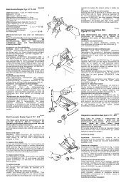 BeA-Druckluftnagler Typ S 717-410 L Wa, 1s = 87 dB L pA, 1s = 82 ...