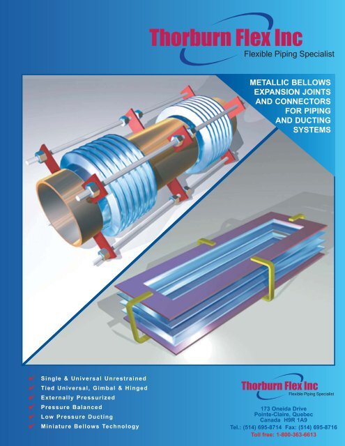 Metallic Expansion Joints - Thorburn Flex Inc