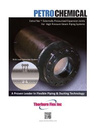 Extra Flex Expansion Joints - Thorburn Flex Inc