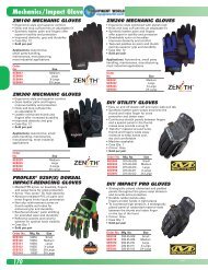 170 Mechanics/Impact Gloves - Equipment World Inc.