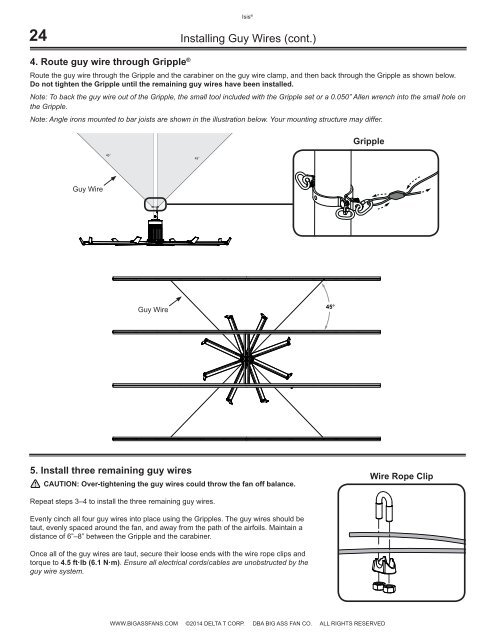 Isis Installation Guide - Big Ass Fans