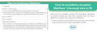 Carte de surveillance du patient MabTheraÂ® (rituximab) dans la PR