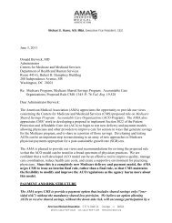 the AMA in its extensive letter - Minnesota Medical Association