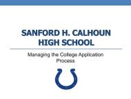Sanford H. Calhoun High School - Bellmore-Merrick Central High ...