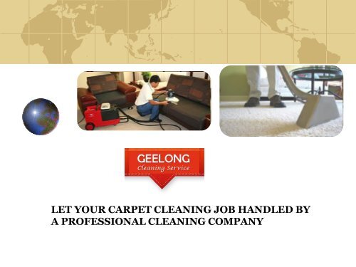 A PROFESSIONAL CLEANING COMPANY