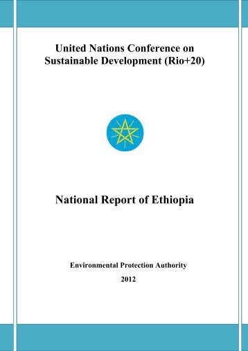 National Report of Ethiopia - United Nations Sustainable Development