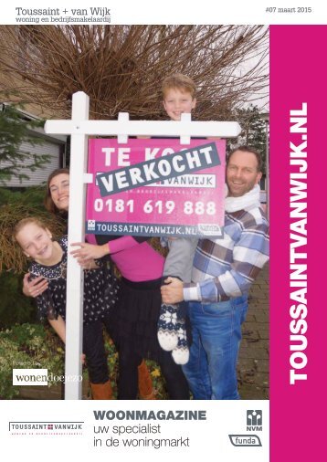 Toussaint + Van Wijk Woonmagazine #7 Maart
