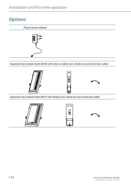 Aastra 5370/Aastra 5370ip - This page is no longer valid