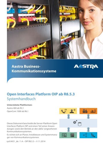 syd-0431_de/1.2 - Aastra Open Interfaces Platform ab R8.5