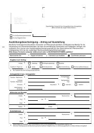 Ausbildungsbescheinigung - BH Liezen - Steiermark