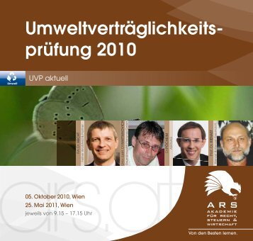 UmweltvertrÃ¤glichkeits- prÃ¼fung 2010 - Kursfinder.at