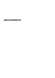 ARBEITNEHMERRECHTE - UG Vida