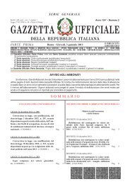 gazzetta ufficiale della repubblica italiana - Il Sole 24 ORE