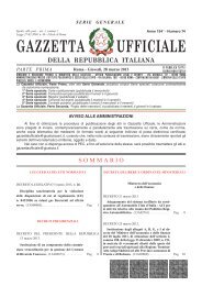 gazzetta ufficiale della repubblica italiana - Il Sole 24 ORE