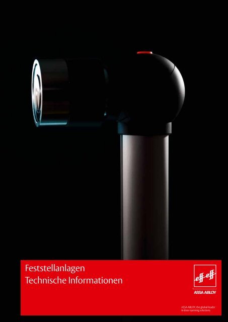 Feststellanlagen Katalog - Ikon