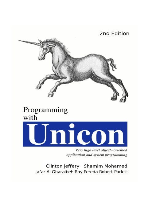 Unicon Book