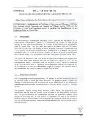 appendix 1 final tor for the eia - Environmental Management Authority