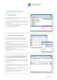 Les nouveautés de moveon 3.0 - QS unisolution