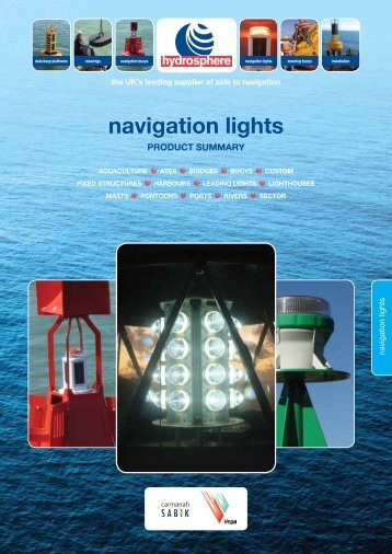 navigation lights - Hydrosphere UK Ltd.