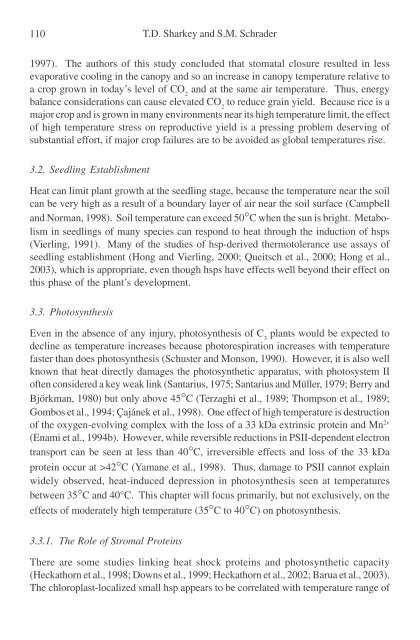 Physiology and Molecular Biology of Stress ... - KHAM PHA MOI