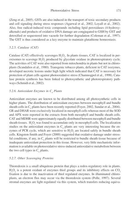 Physiology and Molecular Biology of Stress ... - KHAM PHA MOI