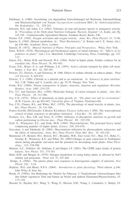 Physiology and Molecular Biology of Stress ... - KHAM PHA MOI