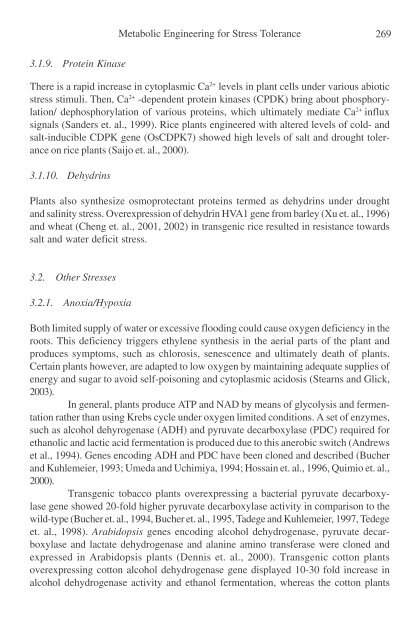 Physiology and Molecular Biology of Stress ... - KHAM PHA MOI