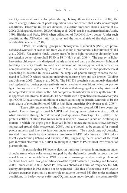 Physiology and Molecular Biology of Stress ... - KHAM PHA MOI