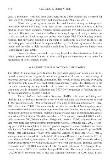 Physiology and Molecular Biology of Stress ... - KHAM PHA MOI