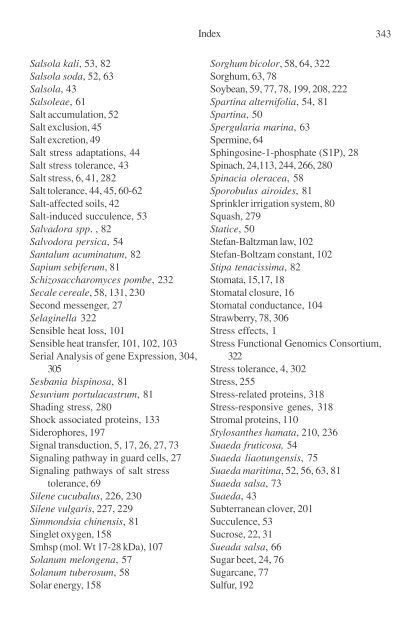 Physiology and Molecular Biology of Stress ... - KHAM PHA MOI