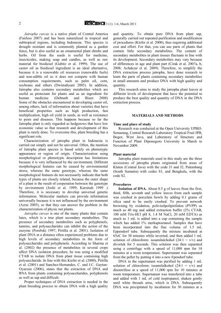 ISSN 2087-3940 (PRINT) | ISSN 2087-3956 ... - Biodiversitas
