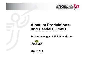 Alnatura Produktionsund Handels GmbH - Präsentation