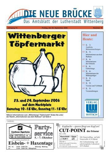 Information - Lutherstadt Wittenberg