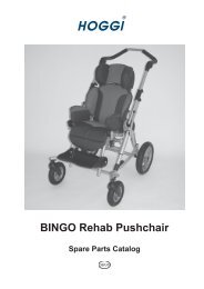 BINGO Rehab Pushchair Spare Parts Catalog - Euromove