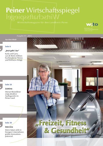 Peiner Wirtschaftsspiegel Wirtschaftsspiegel â€ž Freizeit, Fitness ...