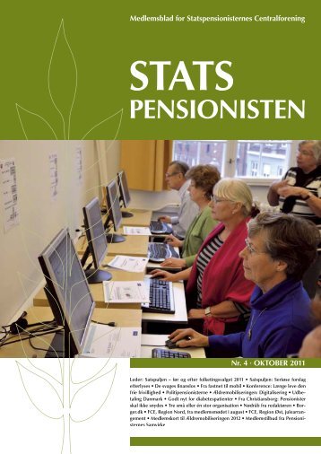 PENSIONISTEN - Statspensionisternes Centralforening