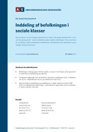 Inddeling af befolkningen i sociale klasser - Arbejderbevægelsens ...