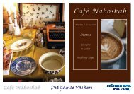 Café Naboskab - kokkedal på vej