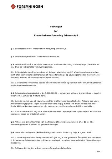 Forslag til nye vedtægter for Frederikshavn Forsyning Erverv AS.pdf