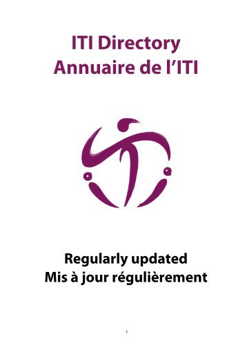 ITI Directory Download - International Theatre Institute